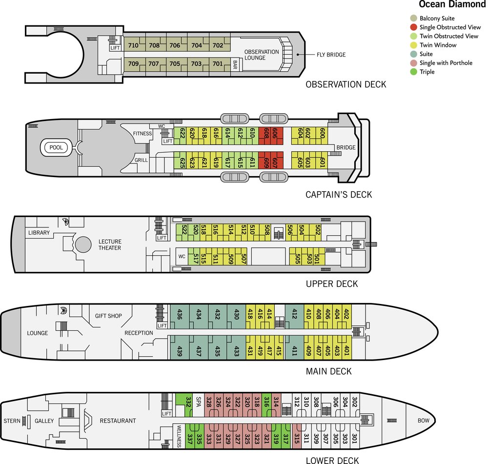 ship map dekplan