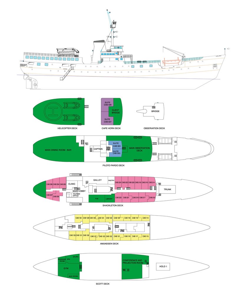 ship map dekplan