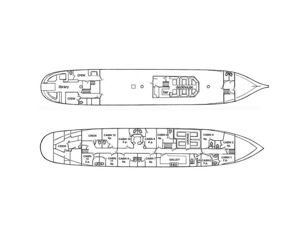 ship map dekplan