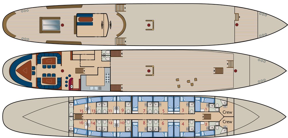 ship map dekplan