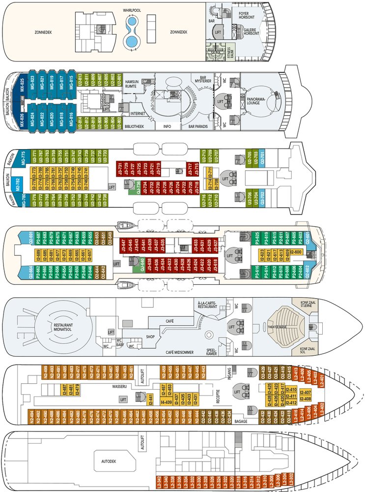 ship map dekplan