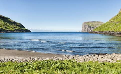 Baai bij Tjørnuvík