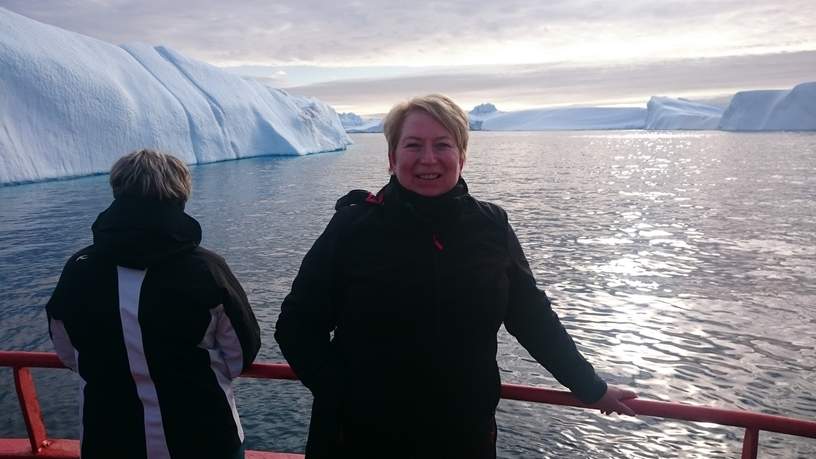 Illulissat ijsfjord in Groenland