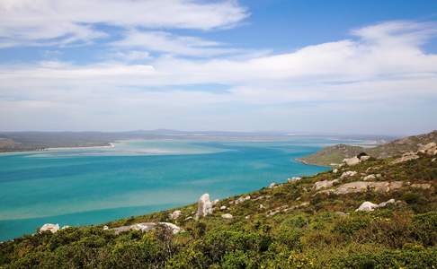 Langebaan Lagoon vanuit West Coast National Park