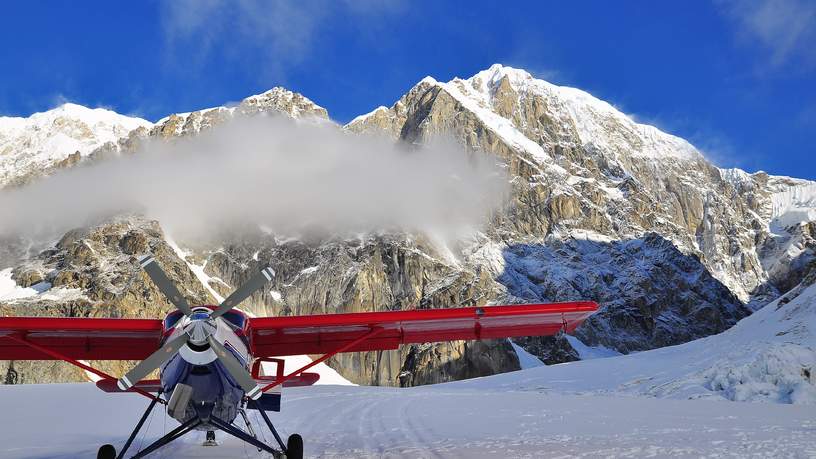 Glacier flightseeing, Talkeetna