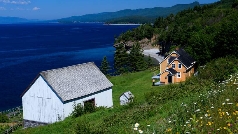 Blanchettes House, Forillon National Park