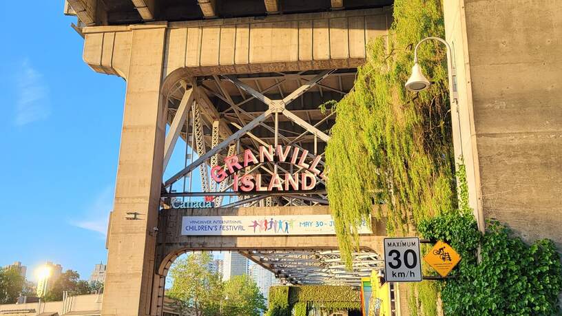 Granville Island: een trendy wijk met een gezellige sfeer