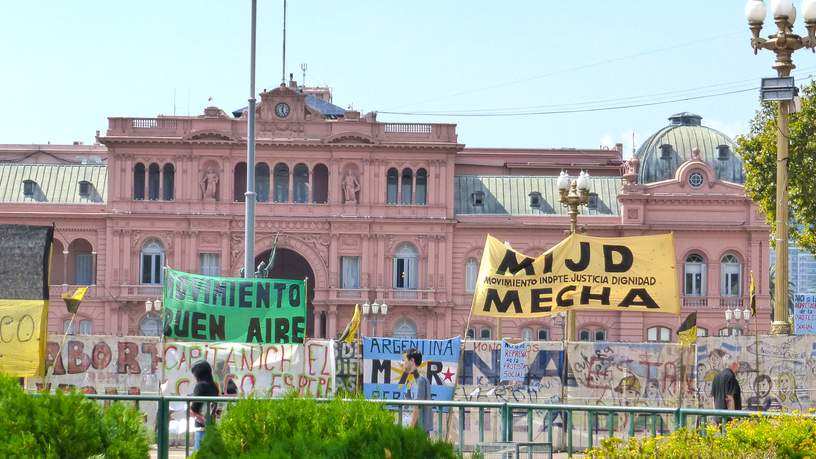 Presidentieel paleis La Casa Rosada