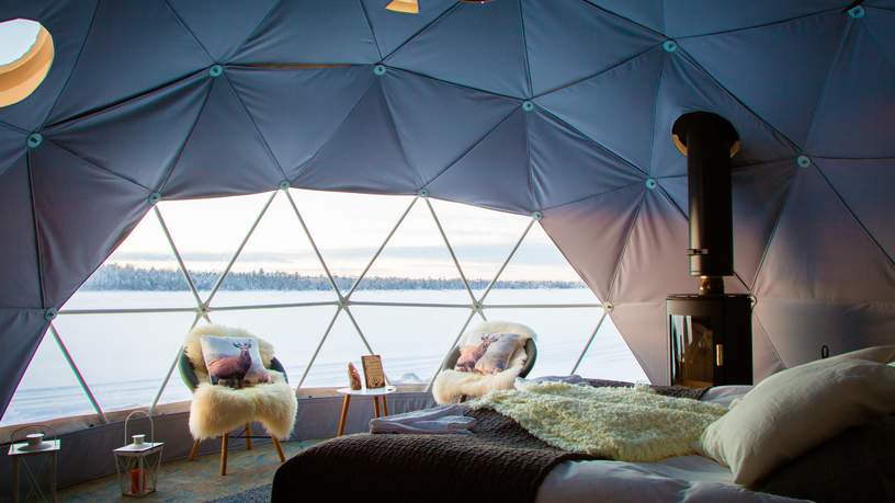 De Aurora Dome in Lapland