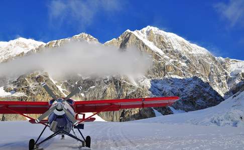 Glacier flightseeing, Talkeetna