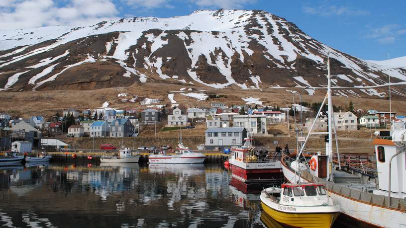 Vissersdorp Siglufjördur