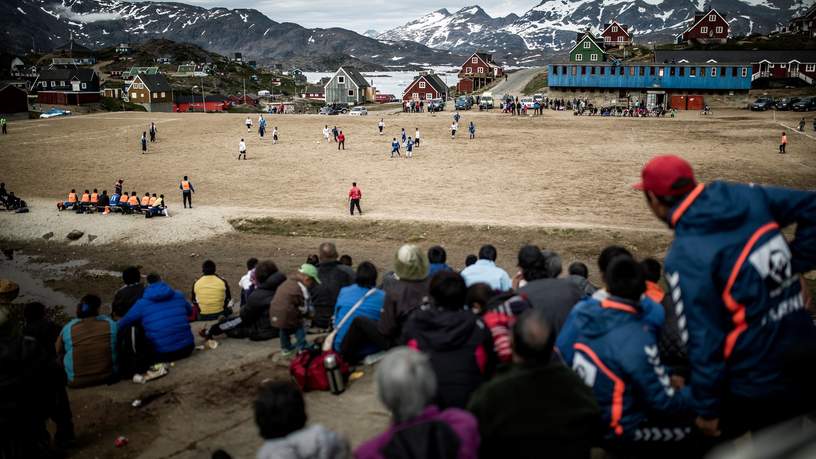 Tasiilaq Stadion, Groenland