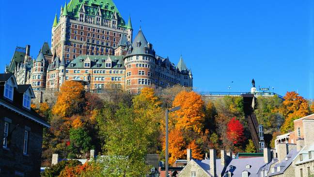 Quebec City en Château Frontenac