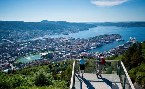 berg Fløyen, Bergen