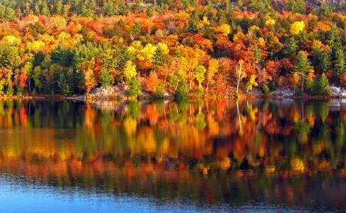 Indian summer in Quebec