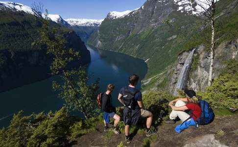 Geirangerfjord, Noorwegen