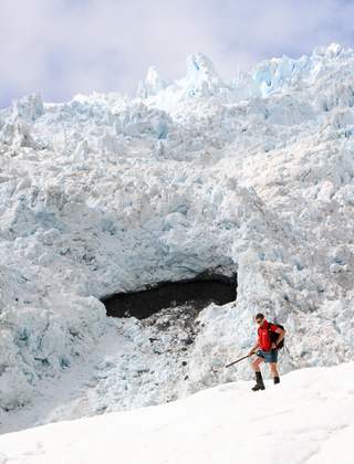 Gletsjer wandeling op Franz Josef