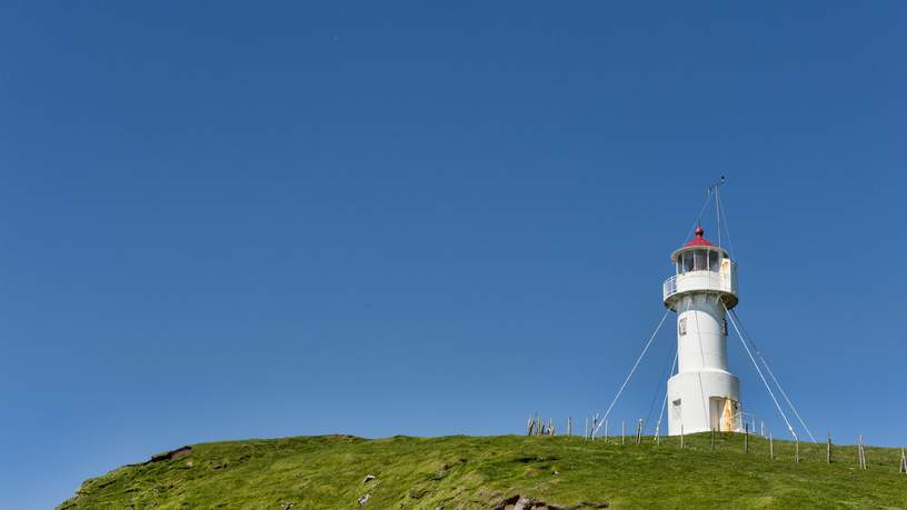 vuurtoren op Mykines