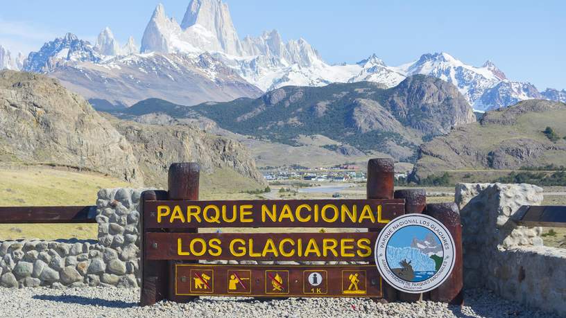 National Park Los Glaciares - Fitz Roy Mountains - Patagonia