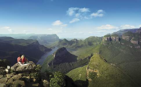 Drie Rondavels, Panorama Route, Zuid-Afrika