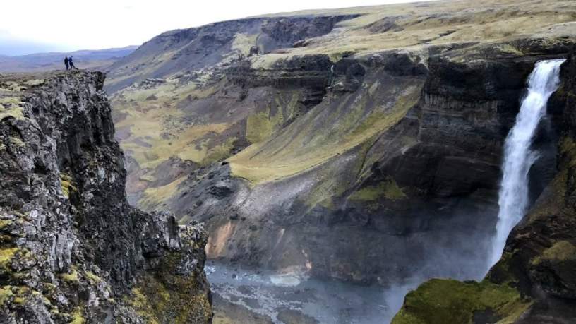 De Háifoss is één van de hoogste watervallen op IJsland