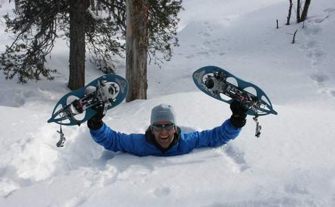 Sneeuwschoenwandelen