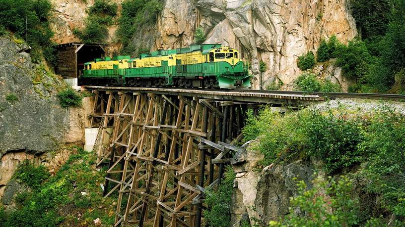 White Pass & Yukon Rail Route